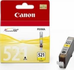 Cartridge CANON CLI-521Y yellow Cartridge CANON CLI-521Y yellow